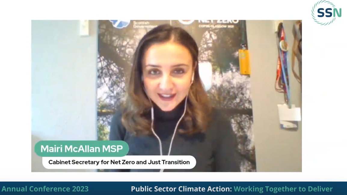 We welcome <a href="/MairiMcAllan/">Màiri McAllan</a>, Cabinet Secretary for Net Zero and Just Transition.