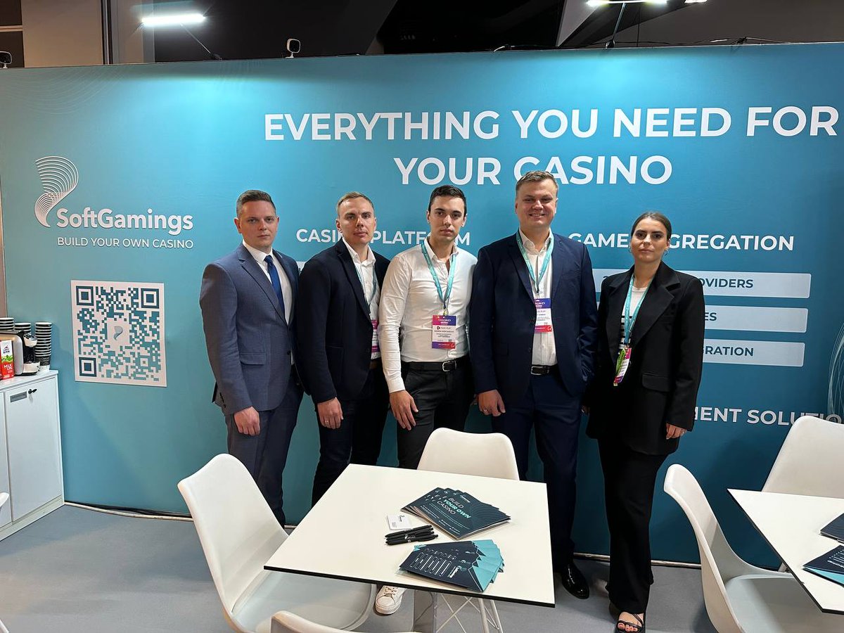 SoftGamings1's tweet photo. SoftGamings team at CasinoBeats Summit 2023 in Malta.
Discover the latest casino software solutions at stand A54!
#CasinoBeats #CasinoBeatsSummit #SBCEvent #iGamingEvent #Gaming #Malta https://t.co/SW0aJogoOY
