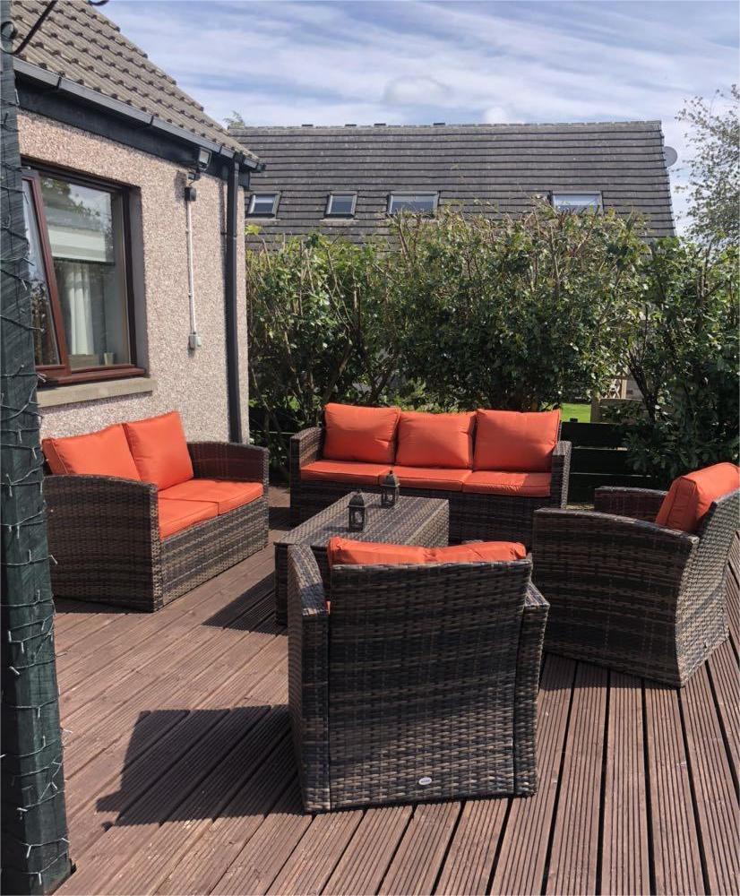 Bring a touch of colour to your outdoors.

Shop this rattan set 🔎860-120V70: bit.ly/3WxnNct