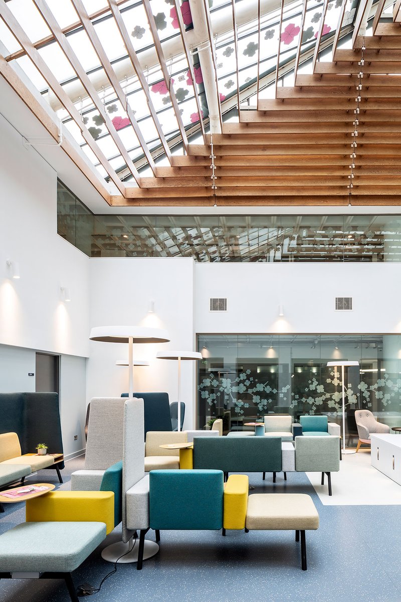 concretecentre's tweet photo. .@pagepark has returned an unloved brutalist refectory to rude health as a light-filled wellbeing centre for Edinburgh University. Find out more in #CQSpring, out now #concretequarterly #retrofit https://t.co/UbUwYYbCY4 https://t.co/XSiO16nqgX