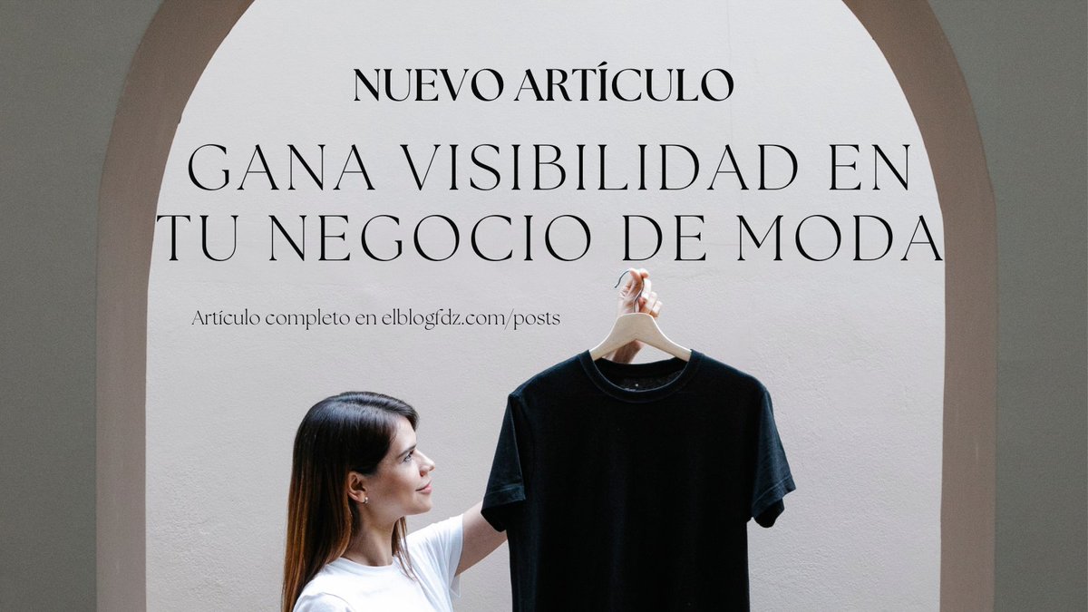 elblogFDZ's tweet photo. Ya disponible aquí ➡️https://t.co/Hnw0wz6pnx
#Negociosdemoda #elblogfdz #Diseñodemoda #moda https://t.co/KfLaq7PC2n