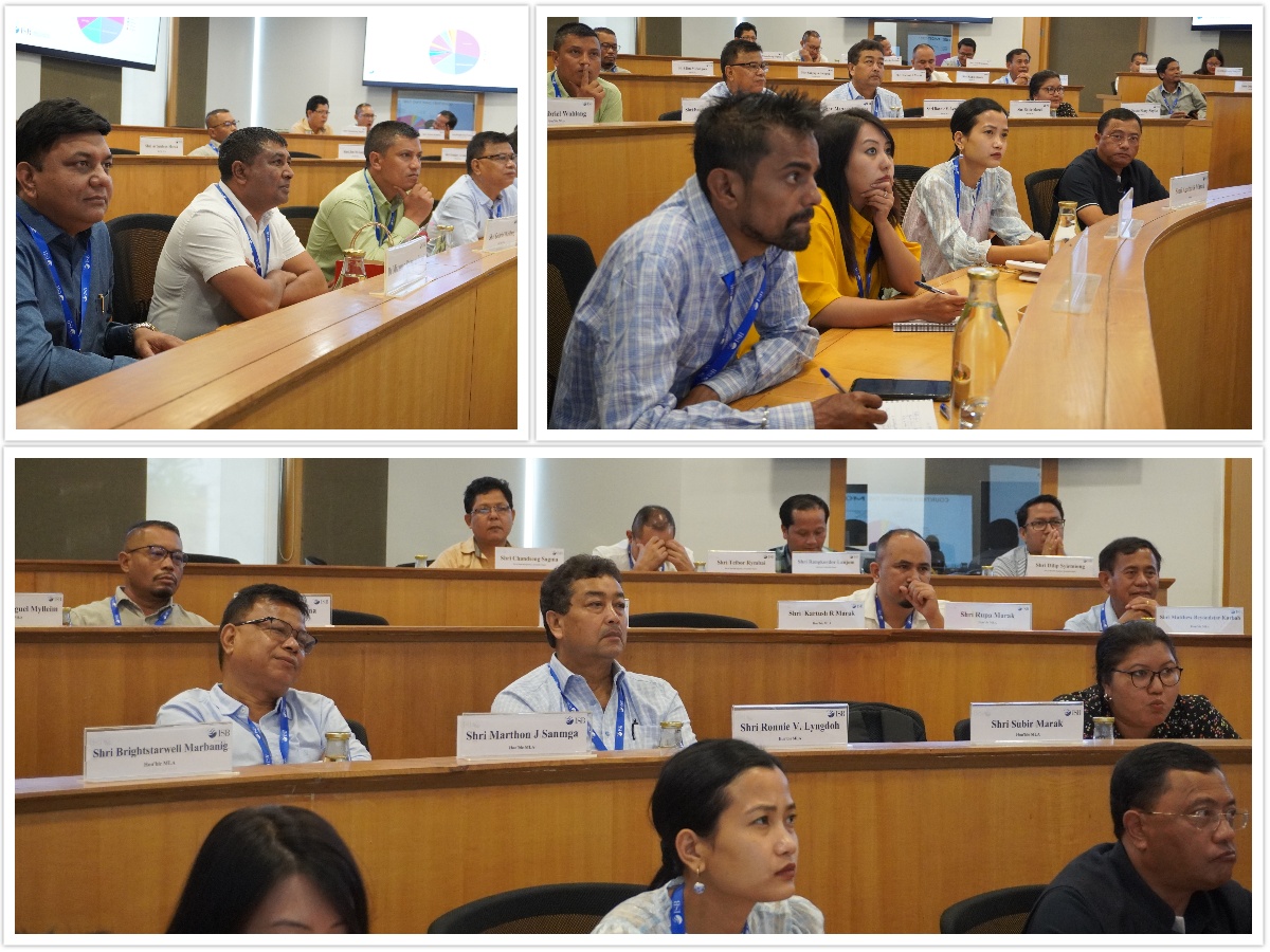 BIPP_ISB's tweet photo. #MLRF #PublicPolicyWorkshopForLegislators
Session by @AnjalPrakash shed light on ‘#ClimateChange &amp; its Effects on India’s #Northeast.’ The cohort discussed environmental challenges #India is facing &amp; covered prominent issues concerning #Meghalaya. More:  https://t.co/SuqWiCBdc9. https://t.co/rffLGZuwE6
