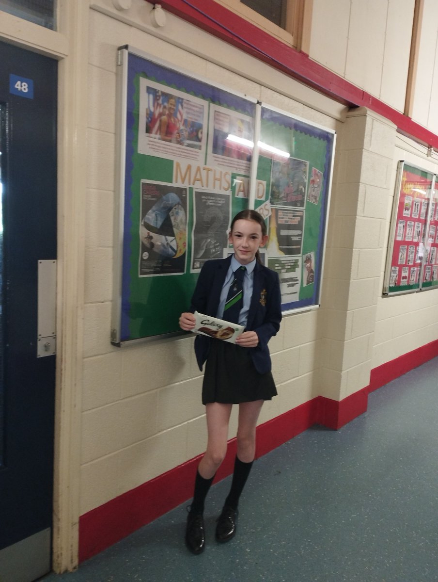Monday's Numeracy Week winner - Ocean N 8P