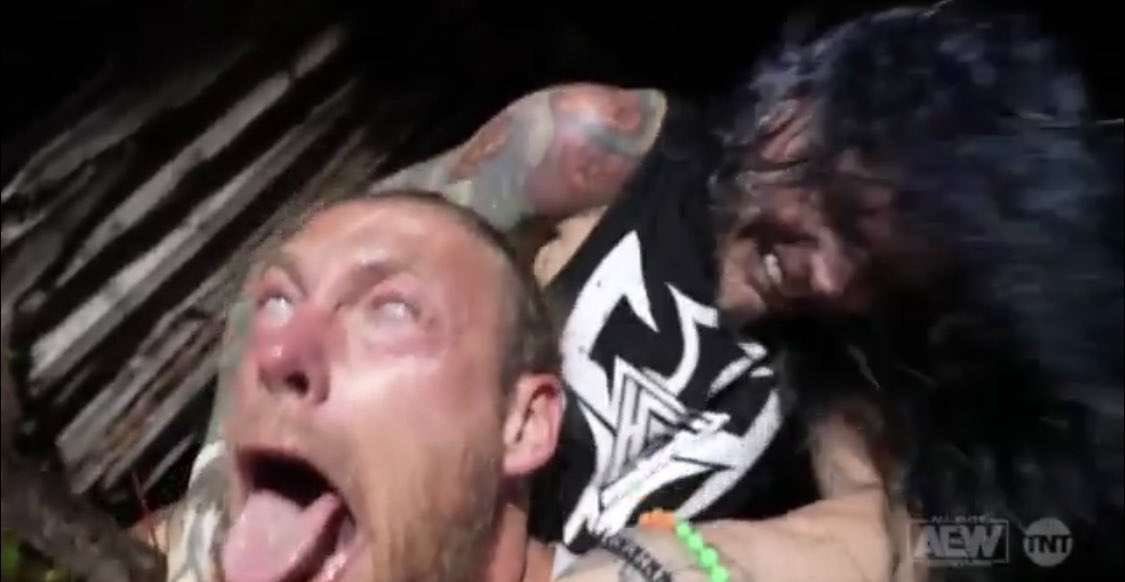 NOTHING TO SEE HERE. JUST JEFF HARDY CHOKING OUT W. MORRISSEY WITH A STICK https://t.co/54XPtXARNp
