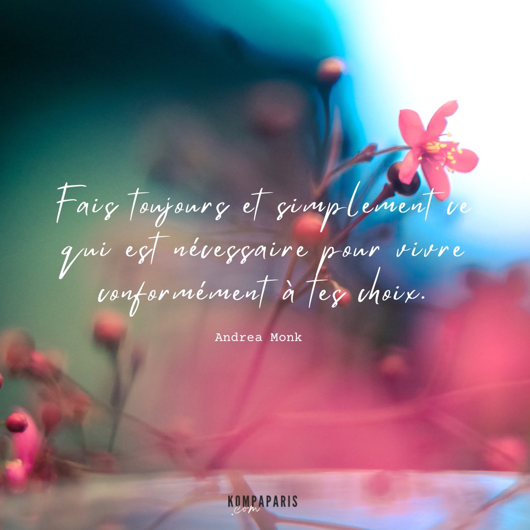 Pensée du jour