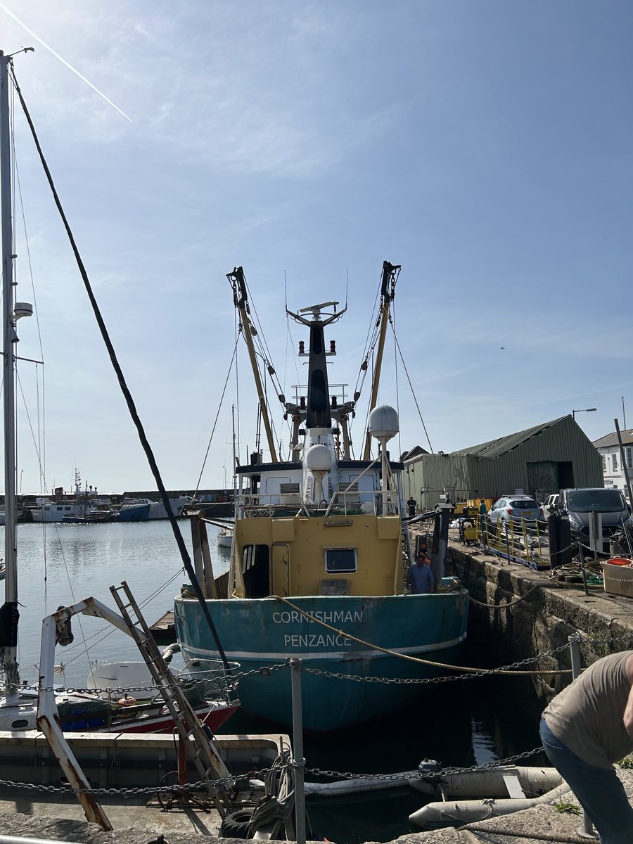 Beaming ☀️ in #Penzance.

#UKfisheries