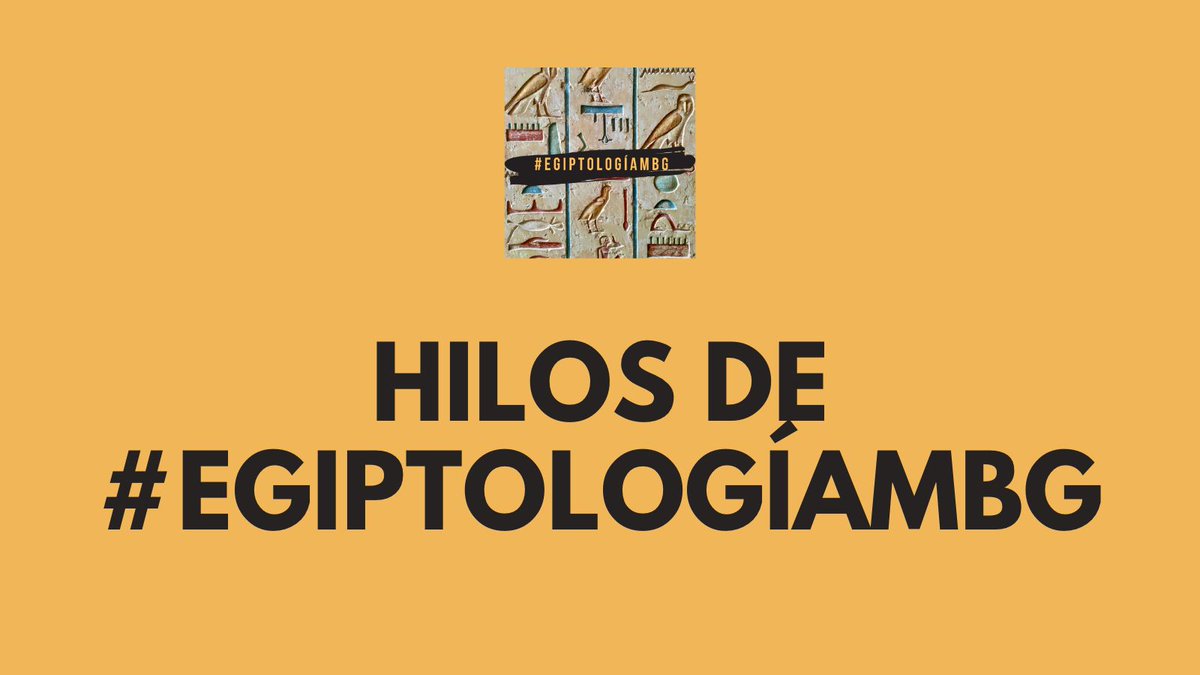 Egiptología MBG tweet media