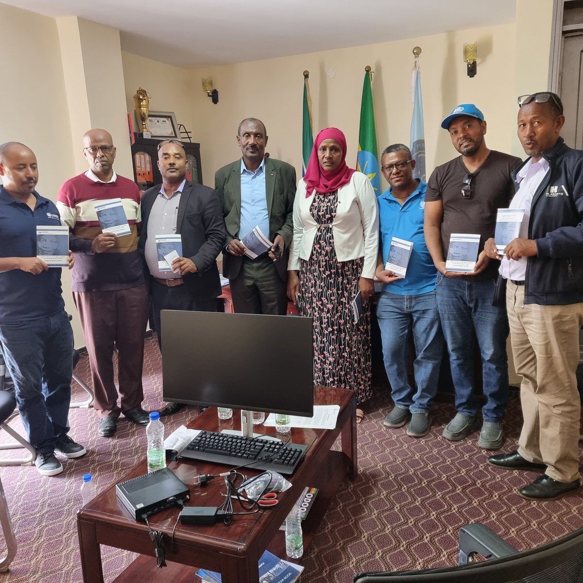 Adoption of rehabilitative and gender-sensitive approaches to prison management is integral in enhancing rule of law &amp; integrity in the administration of criminal justice. 

We delivered ICT equipment to Sidama Prison Commissions and the #SNNP Regional States in #Ethiopia.