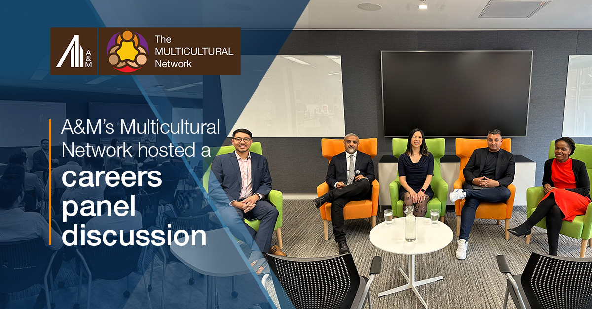 alvarezmarsal's tweet photo. A&M’s Multicultural Network hosted a panel which explored challenges in the workplace and how to create a more inclusive culture. Thanks to our panellists for their insights! Find out more: https://t.co/m5foPxg8p7
#AMon #MulticulturalNetwork #AMTeamEMEA #InclusiveDiversity https://t.co/qu0fzdhdeO