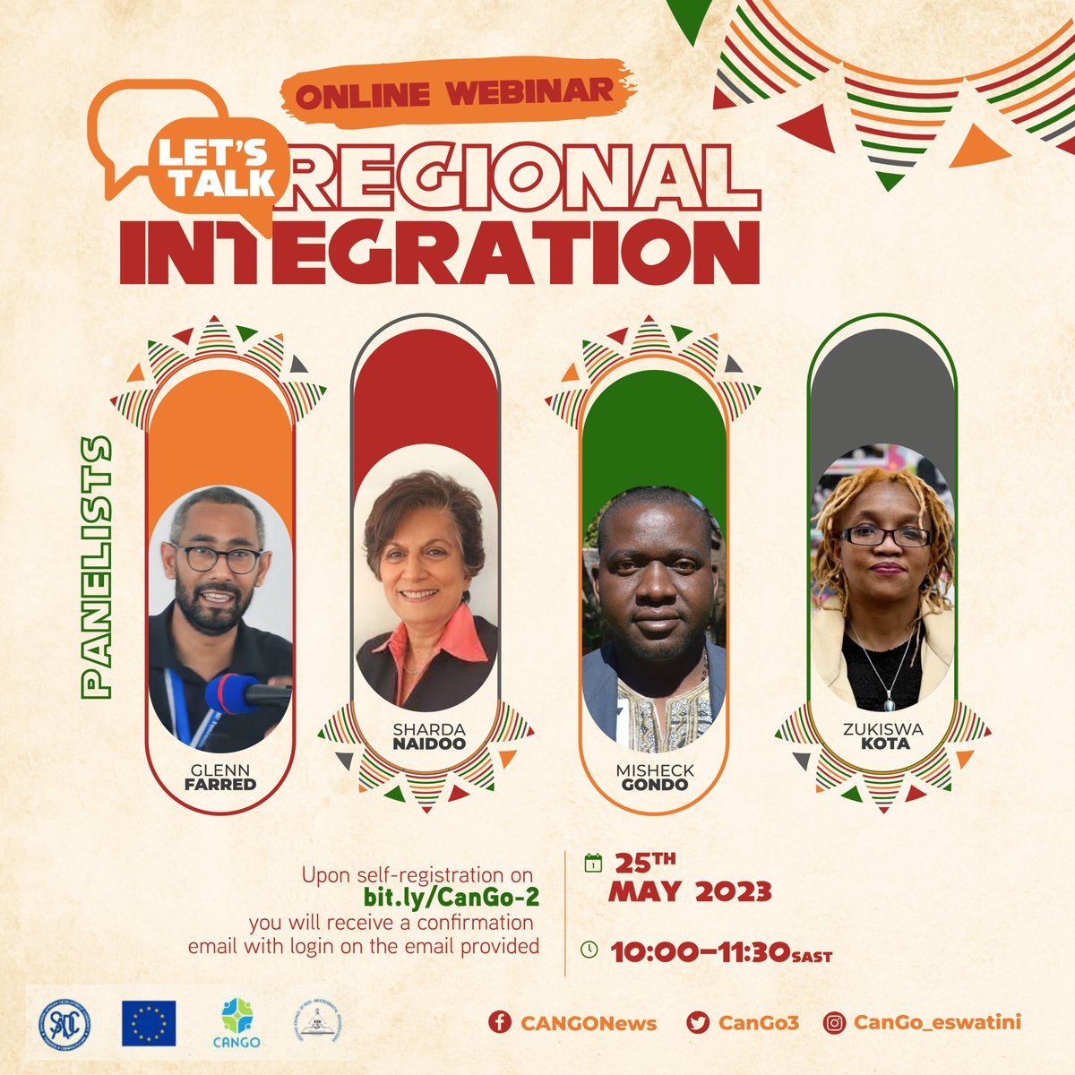 📢 Speaker Announcement 📢

🗓️ Join us on May 25th for an engaging webinar! 🌍 Topic: "Movement of People" &amp; "Political and Diplomatic Integration" 🌟 Special focus on the intersectionality of youth and gender (women) within regional integration.