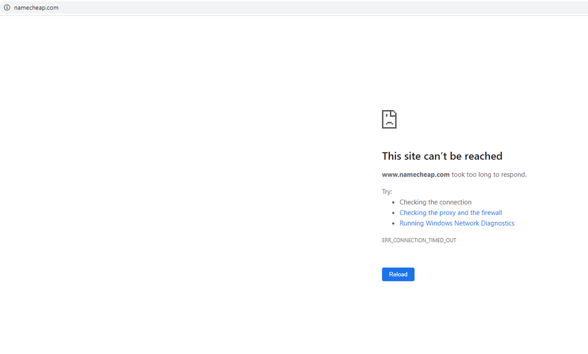 mukes555's tweet photo. Seems like @Namecheap is currently inaccessible in India. Anyone else experiencing this issue? 

#Namecheap #India #BlockedAccess #WebHosting #Domain https://t.co/hWq1JxYR8j