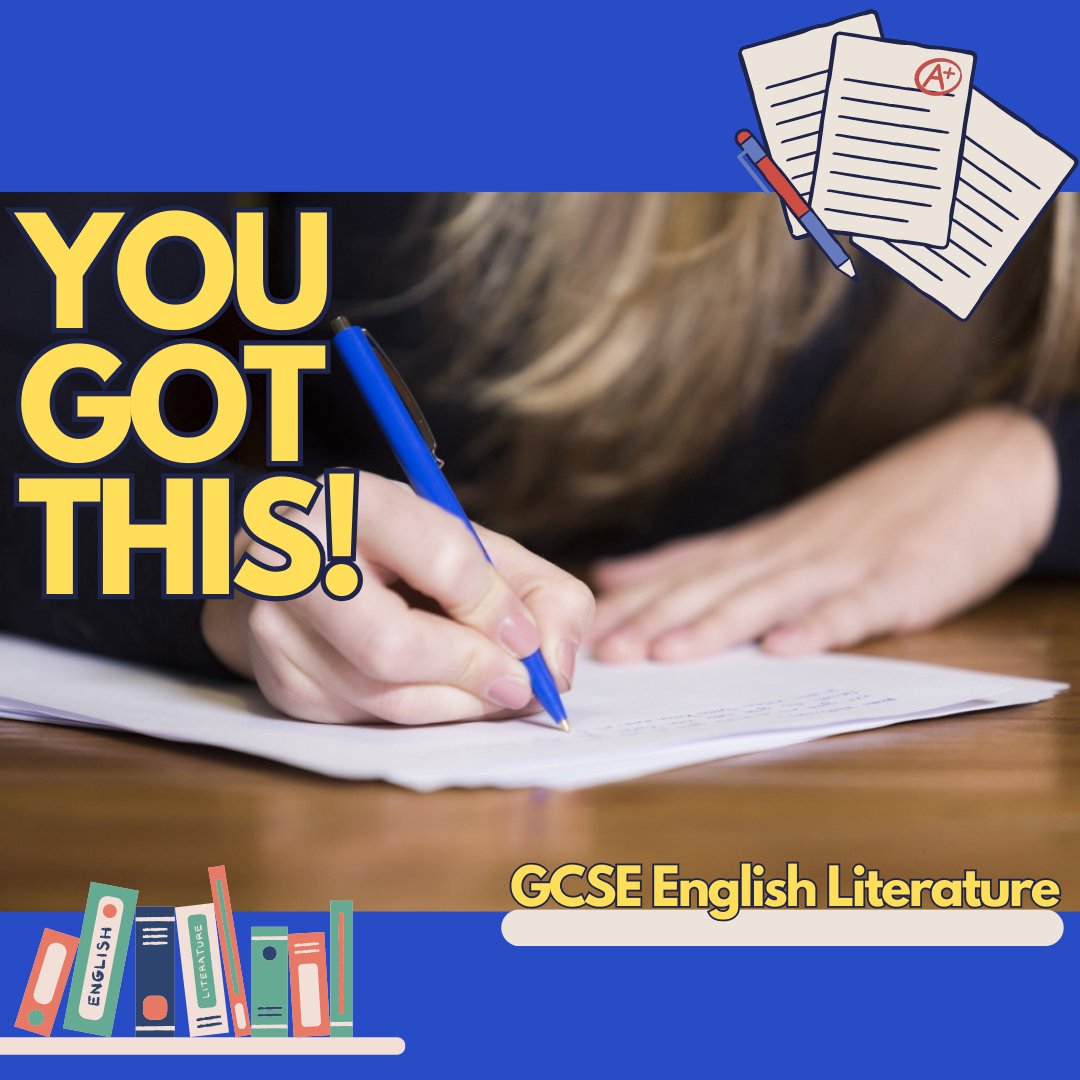 GOOD LUCK to all our Year 11 Students sitting the GCSE English Literature exam this morning 🤞 #MSJcommunity #GCSEEnglish #yougotthis