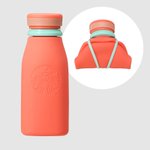 スタバのシリコンボトルが神!潰せて持ち運びに便利!