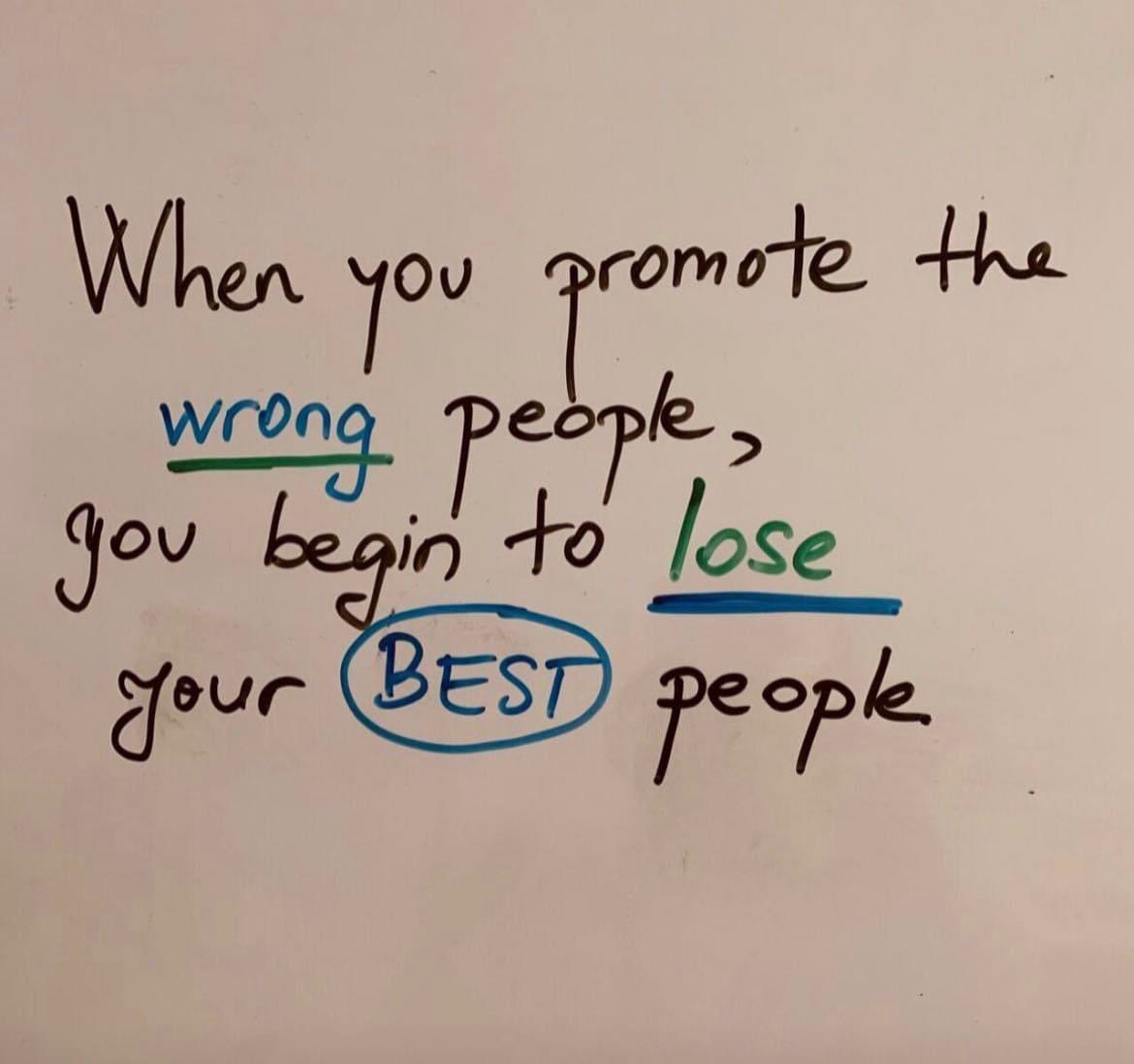 Chappers181's tweet image. #DirectEntry, the result of failing to recruit, develop &amp;amp; invest in people, manifesting itself as a sticking plaster fix

When you recruit right
When you treat right
&amp;amp; invest &amp;amp; develop
With effective succession planning

You keep your BEST people

Anything else is failure