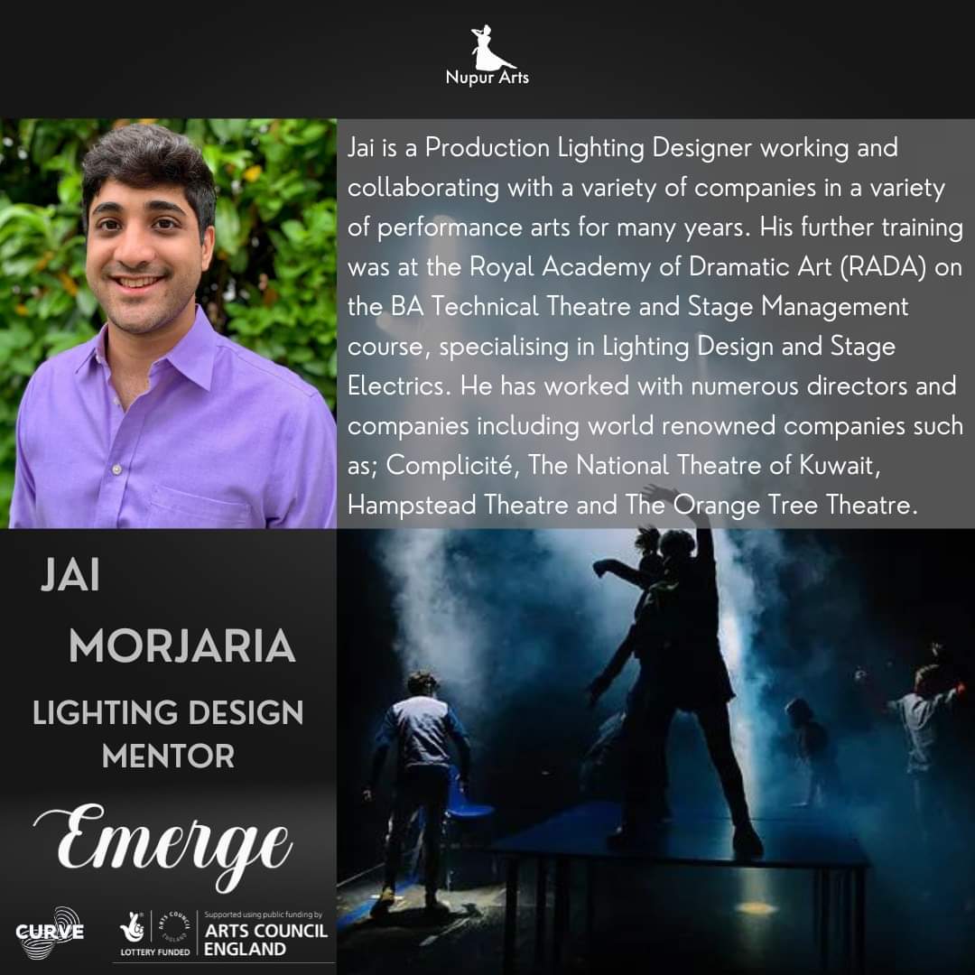 NupurArtsDA's tweet photo. Introducing our Lighting Design Mentor for the 2023 Emerge Project - Jai Morjaria
Jai is an acclaimed and award-winning Production Lighting Designer. We are absolutely delighted to have Jai on board give our Emerge cohort an insight into light!
#NupurArts #Emerge #ProjectEmerge https://t.co/HmeCy56Vis
