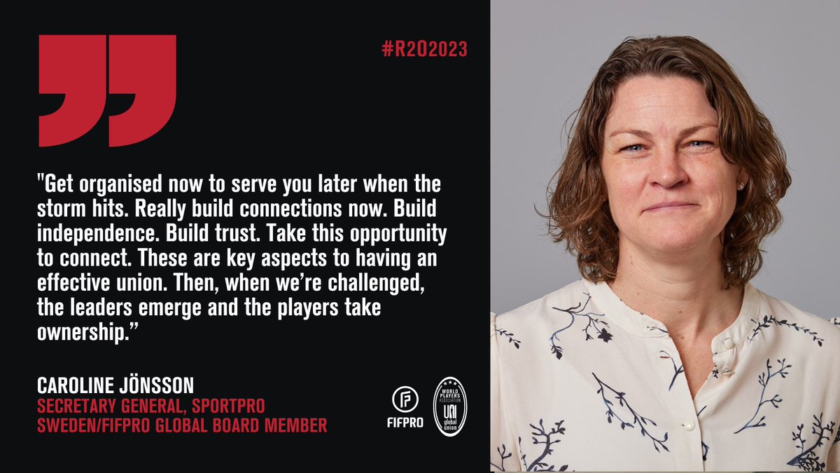 WorldPlayersWPA's tweet photo. Too many rousing calls to action to count at the #WPAxFIFPRO #Right2Organize conference.

Here’s a glimpse. 🔥🔥🔥🔥 https://t.co/he6jxR83DB