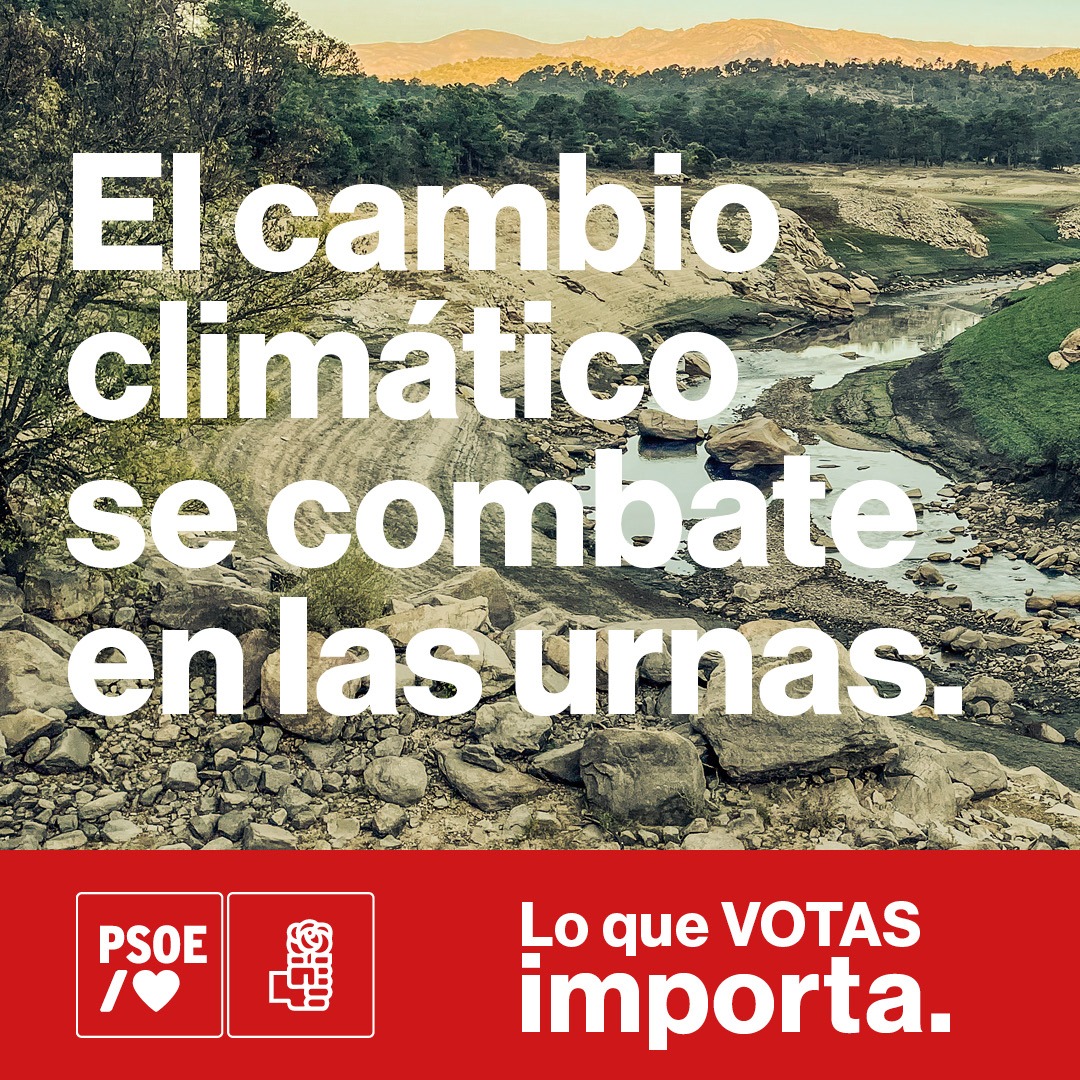 PSOE tweet media
