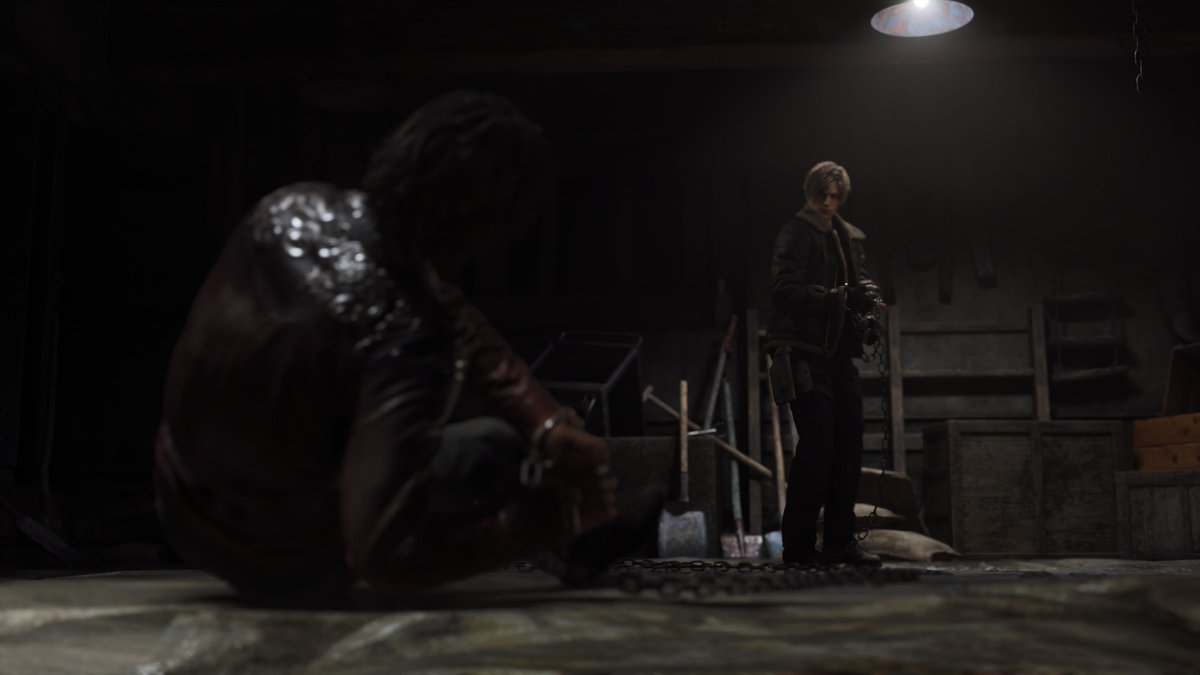 catramityvi's tweet photo. #RE4  #PS5Share, #ResidentEvil4 https://t.co/f8pI80ef33
