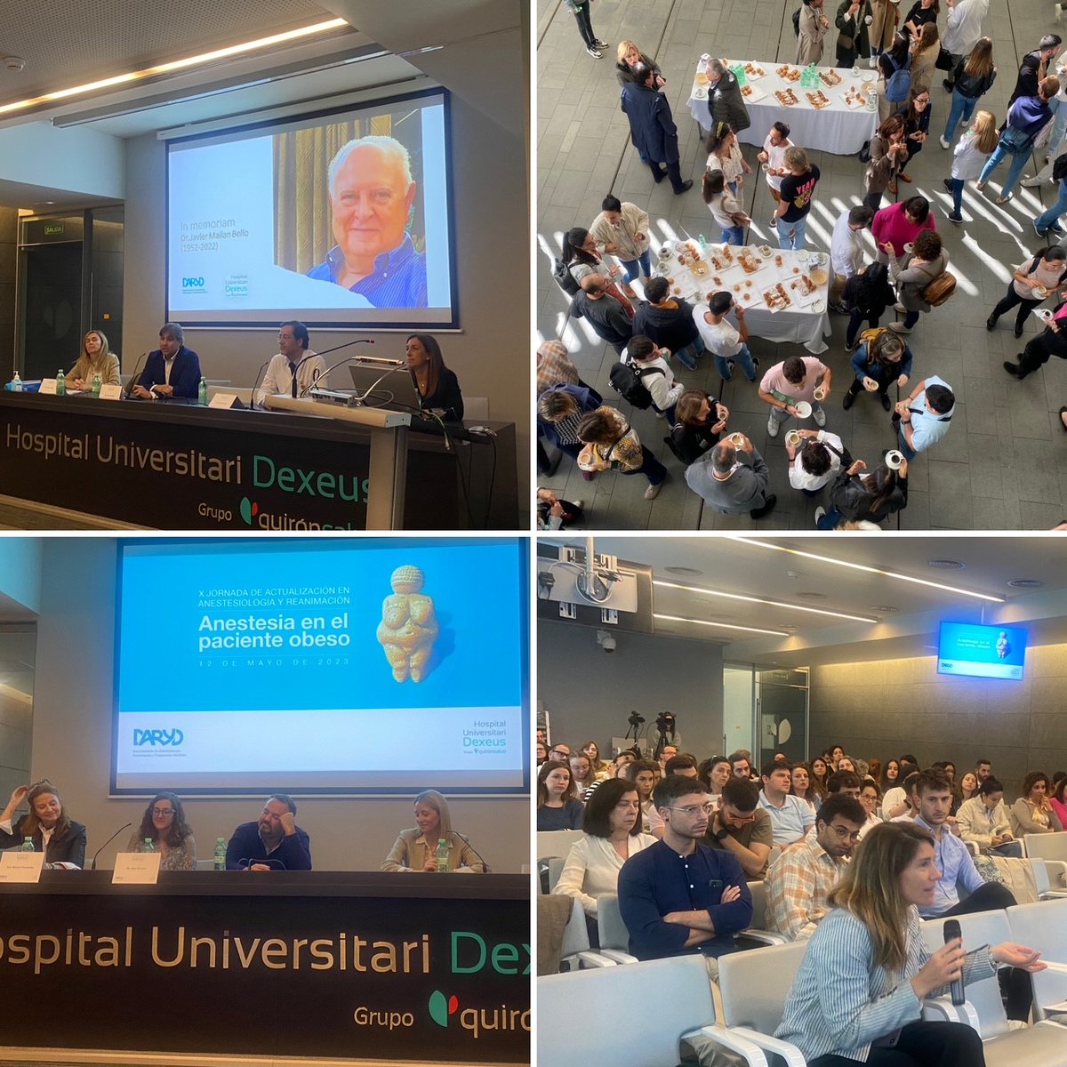 Gran acogida en nuestra X Jornada de actualización en anestesiología y reanimación. Anestesia en el #pacienteobeso  <a href="/YBoliart/">yolanda boliart</a>
Podéis ver los vídeos de la jornada en: youtube.com/channel/UCTdLe…