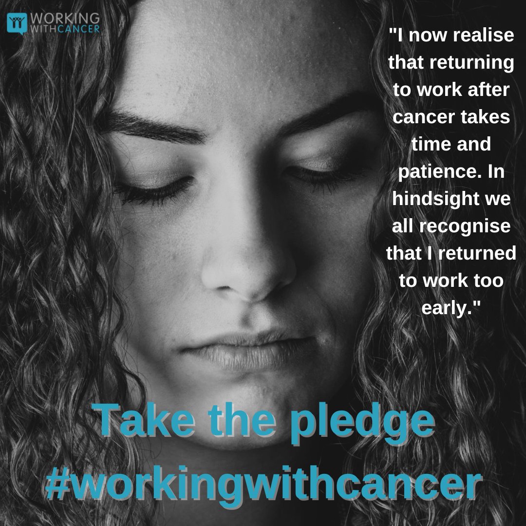 Whether it’s volunteering, returning to full-time work or care responsibilities – life looks differently for #breastcamcer patients and survivors. 

Flexibility is key.

#LivingANormalLife #TBCT #workingwithcancer