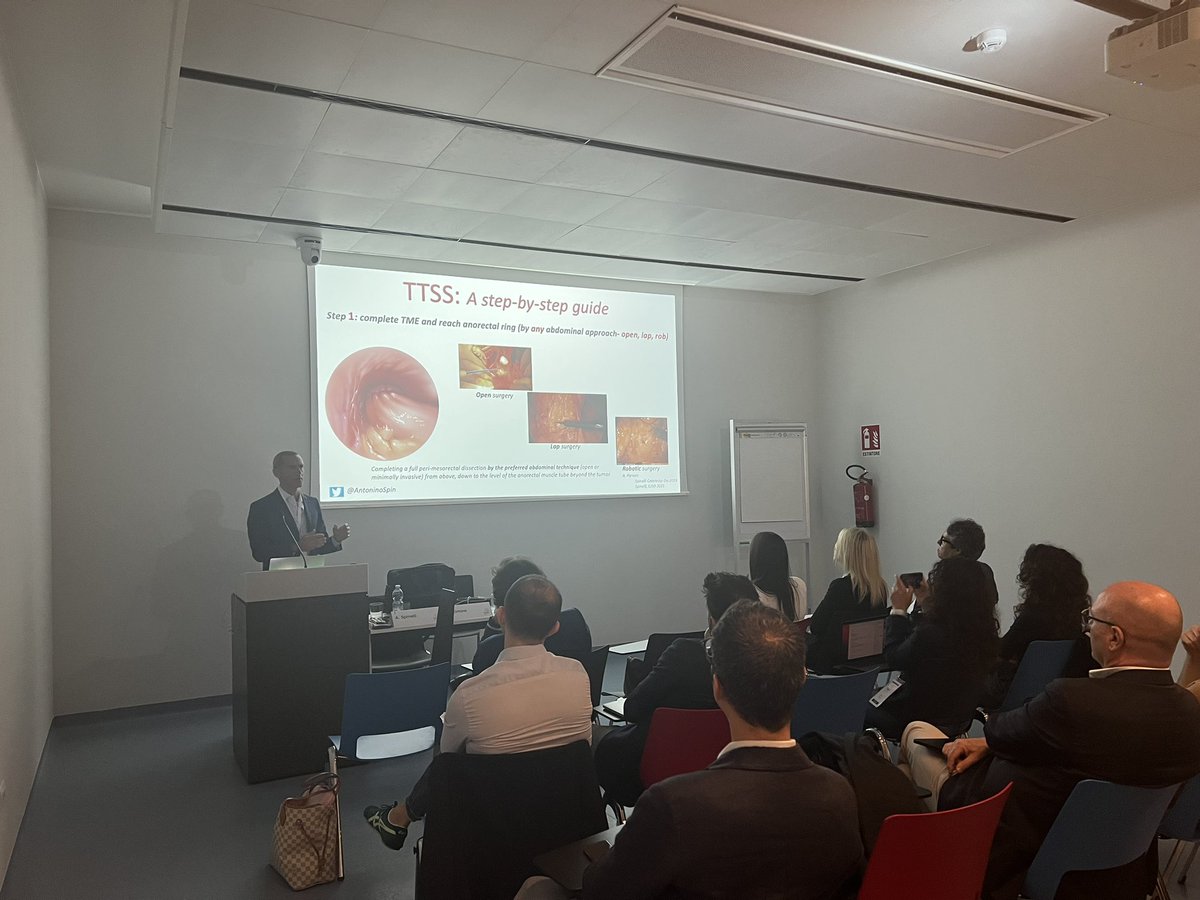 caterina_foppa's tweet photo. Great start of #MilanColorectal congress with the pre-course on #ttss and TAMIS @AntoninoSpin @albertoarezzo @bonichir @piersileri @CResearchICH @HUNIMED @HumanitasMilano https://t.co/Tf238o9Jri