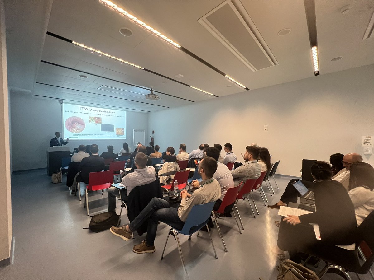 caterina_foppa's tweet photo. Great start of #MilanColorectal congress with the pre-course on #ttss and TAMIS @AntoninoSpin @albertoarezzo @bonichir @piersileri @CResearchICH @HUNIMED @HumanitasMilano https://t.co/Tf238o9Jri