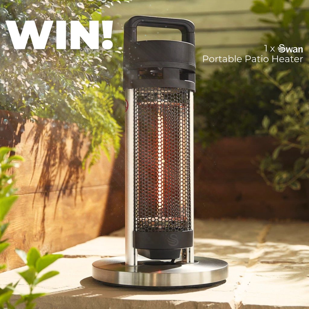 We’re loving this weather☀️ and one of you can enjoy your evenings outside for even longer🔥

WIN! 1 x Portable Patio Heater🙌🏼

To enter:
🖤 Like and retweet
📲 Follow @swanbranduk
☀️ Tag a friend and use #SwanGiveaway