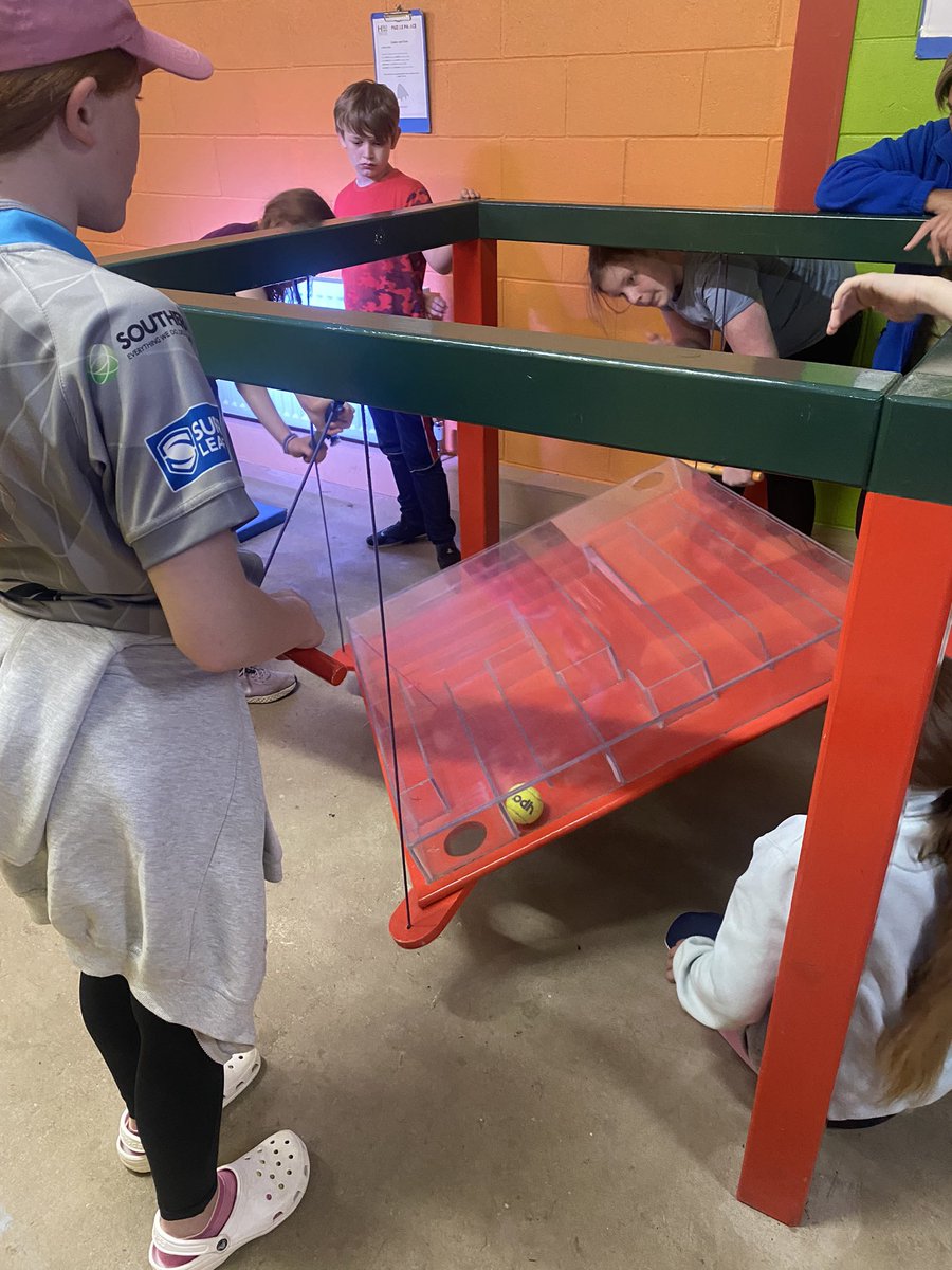 MissKLMarr's tweet photo. Puzzle palace this morning at @HerdFarm lots of team building activities 😁 @bramley_park https://t.co/x4DtZHiwbb