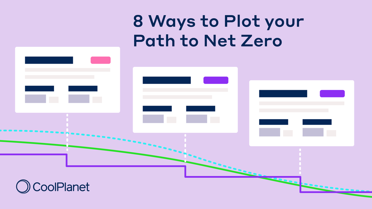 Coolplanet_io's tweet photo. Achieving #NetZeroEmissions is tough. It's difficult to determine which path is the best one for your organisation? #Glidepath is a powerful new tool helping businesses from all industries navigate their unique path to net zero👇https://t.co/QSym9cplej https://t.co/JFMvuFV265