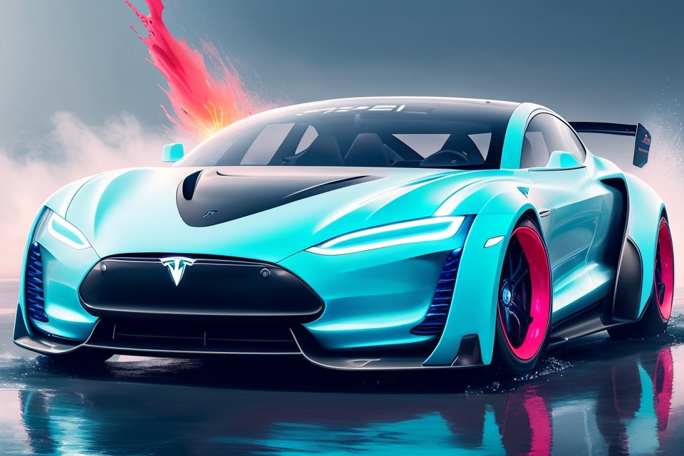 Which AI generated Tesla Supercar concept design would you prefer a or b? 

#ai #aiart #aiartwork #digitalart #tesla #ElectricVehicles #EVs #conceptcar #cars #AIグラビア