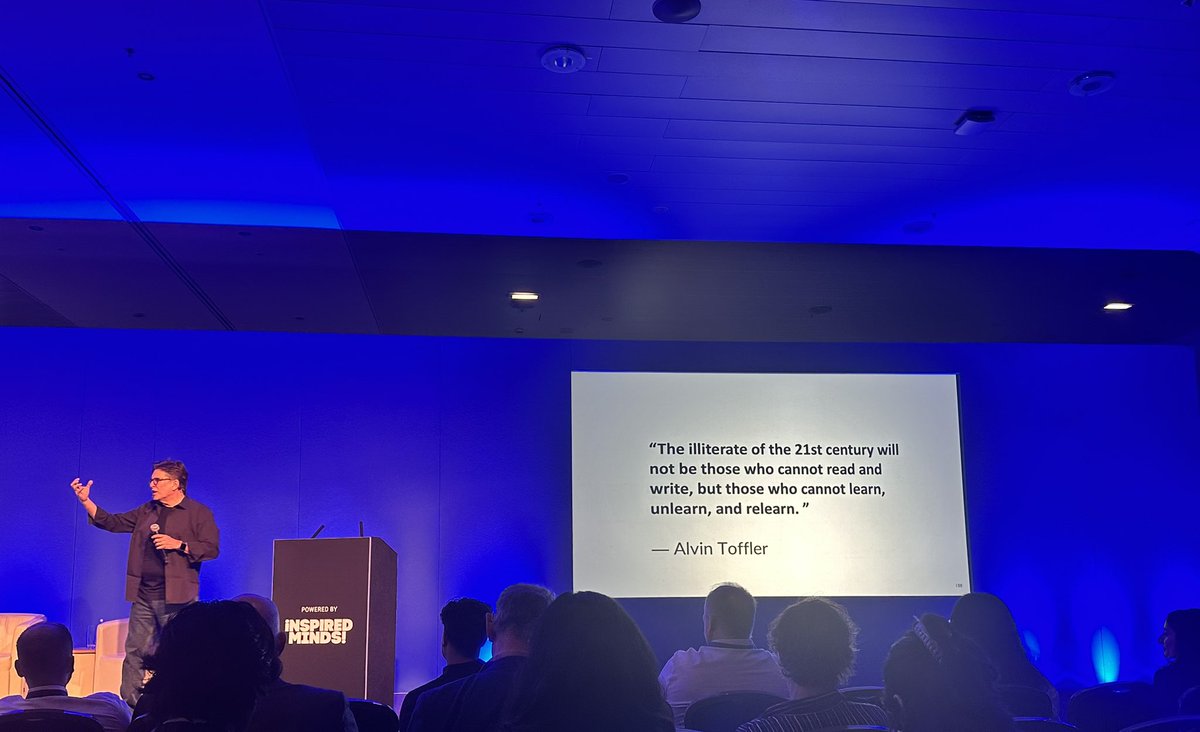 TO_Rhino's tweet image. Your ability to integrate technology into your life is now an independent arbiter of success.

#IHUK23 #SaveLivesWithAI