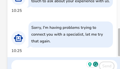kamaldeepsingh's tweet photo. @askesure  trying to call you guys for last 1 hr - 
Your webchat never works https://t.co/m6A0vIAzdl