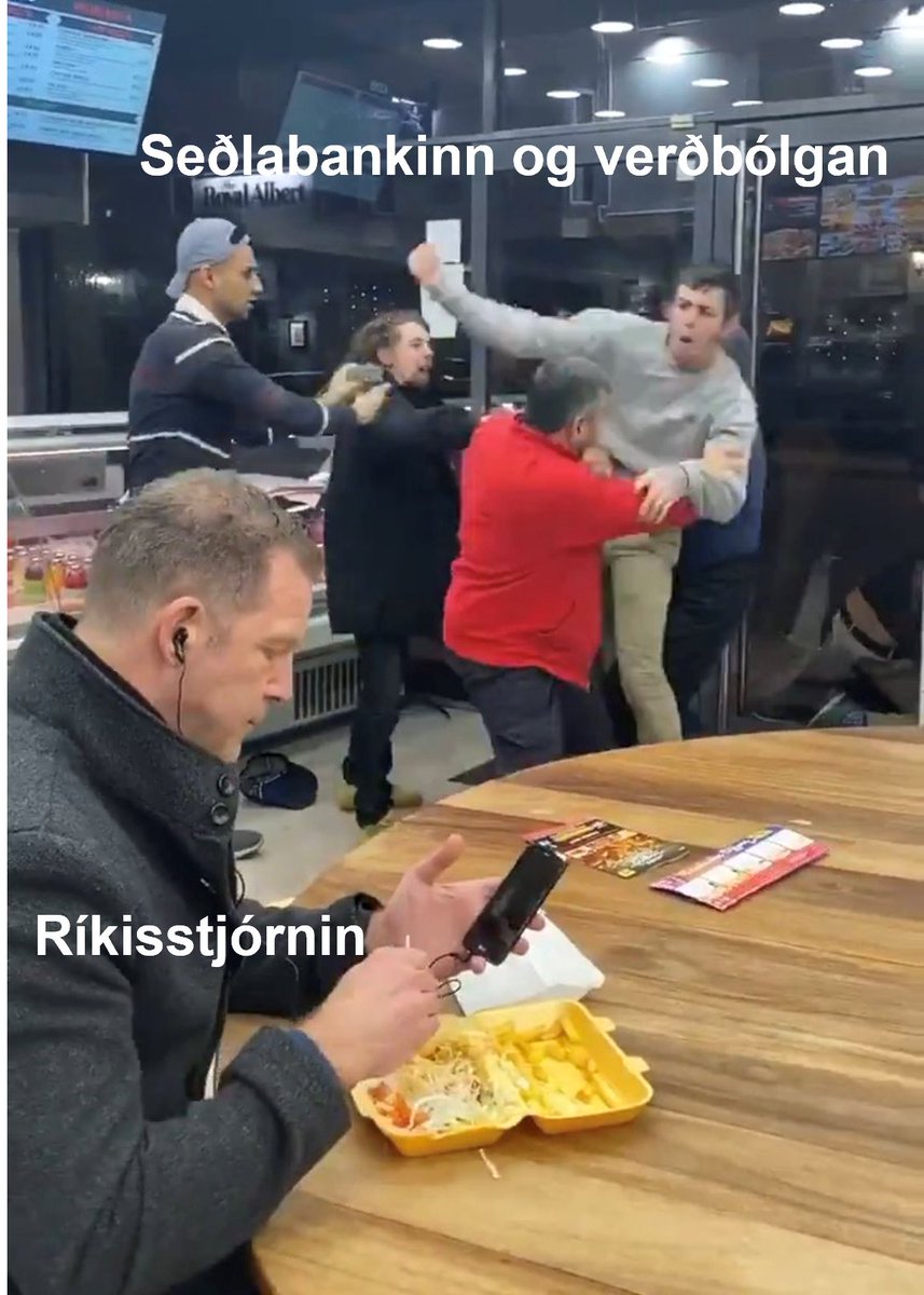 Væri rosa gaman að sjá fleiri en Seðlabankann berjast við verðbólguna