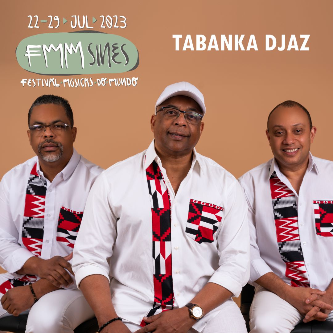 Um baile guineense 🇬🇼 no FMM Sines 2023, com Tabanka Djaz.

📌 28 de julho, na Av. Vasco da Gama, em Sines