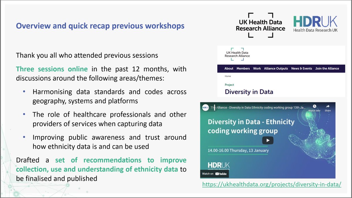 Ashley Akbari (@ashleyakbari) on Twitter photo And we are off live 🚀
Looking forward to a great series of talks & discussions from Marta Pineda Moncusí, Vahe Nafilyan & Rose Drummond, Della Ogunleye, Jonathan Valabhji, Angela Wood, Alastair Denniston with some great discussions in the room from our attendees
<a href="/kamleshkhunti/">Prof Kamlesh Khunti</a> And we are off live 🚀
Looking forward to a great series of talks & discussions from Marta Pineda Moncusí, Vahe Nafilyan & Rose Drummond, Della Ogunleye, Jonathan Valabhji, Angela Wood, Alastair Denniston with some great discussions in the room from our attendees
<a href="/kamleshkhunti/">Prof Kamlesh Khunti</a>