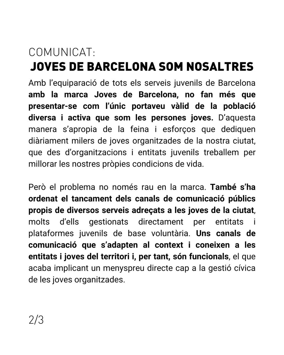 Casals de Joves tweet media