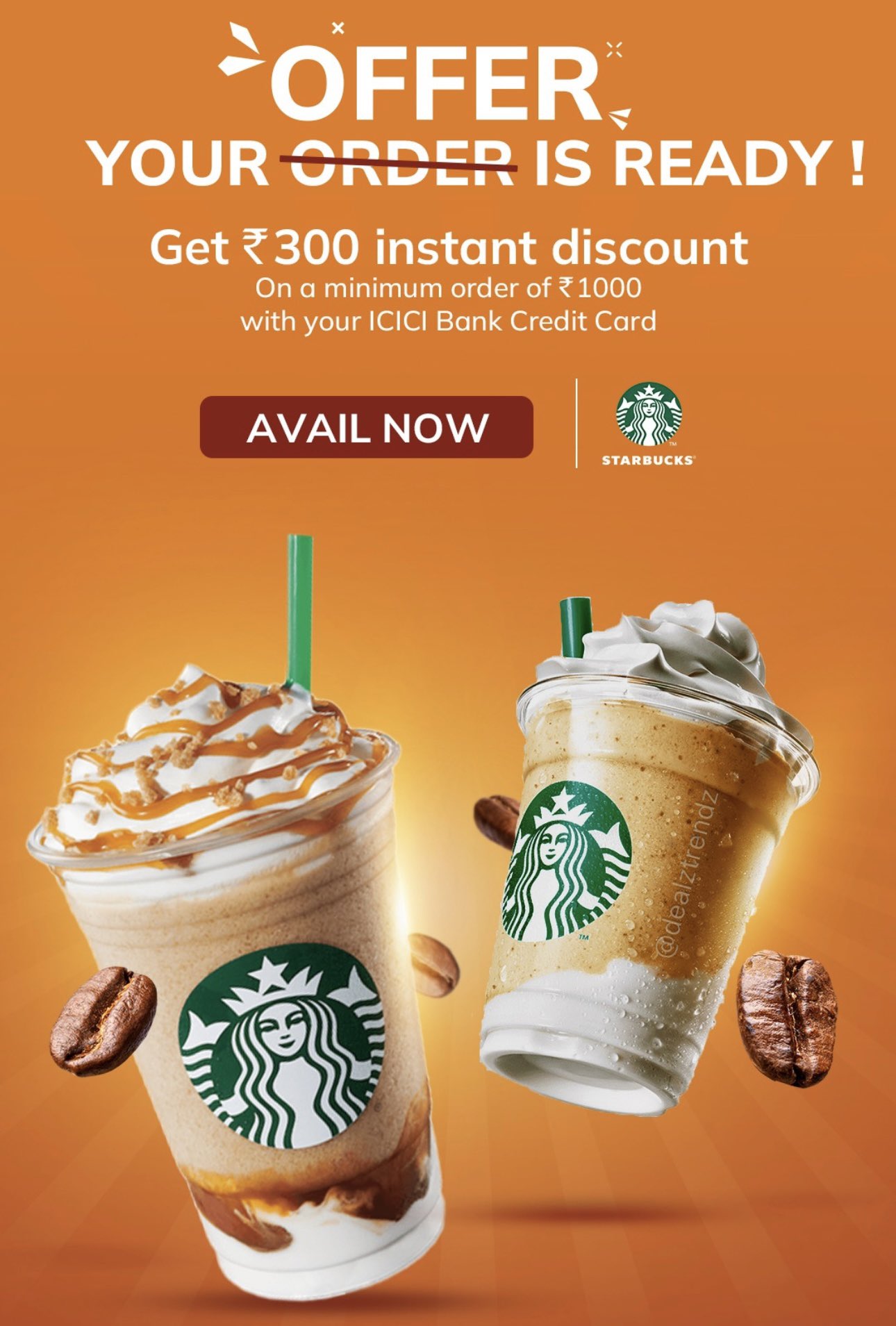 Starbucks coupons deals