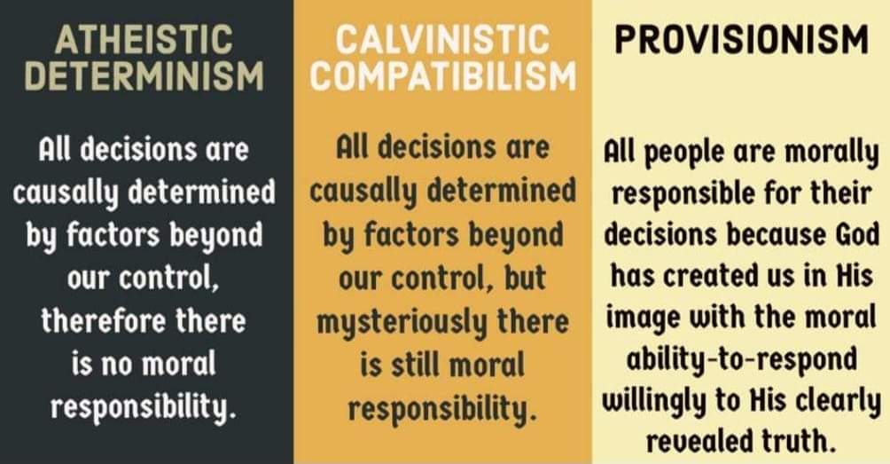 Provisionism is Biblical. Calvinism is wrong.