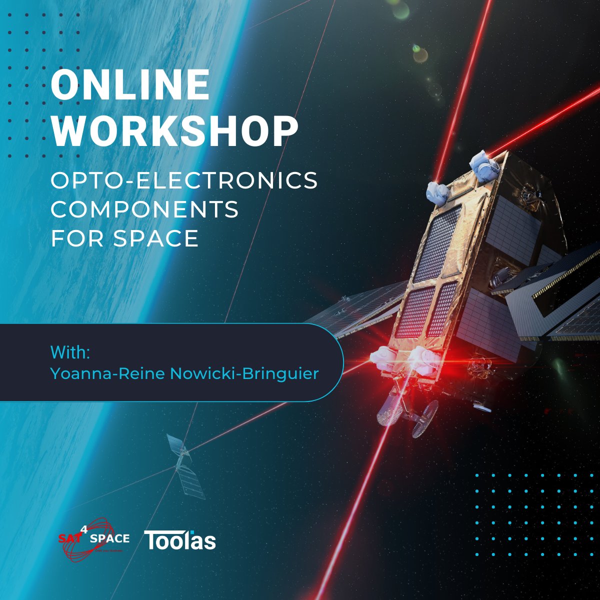 🚀Yesterday, we concluded our #photonics workshop series led by SAT4SPACE, exploring #space industry applications. Valuable insights on components, #quantumtech, and market entry were shared. Thanks to Yoanna Reine Nowicki-Bringuier for sharing her expertise!