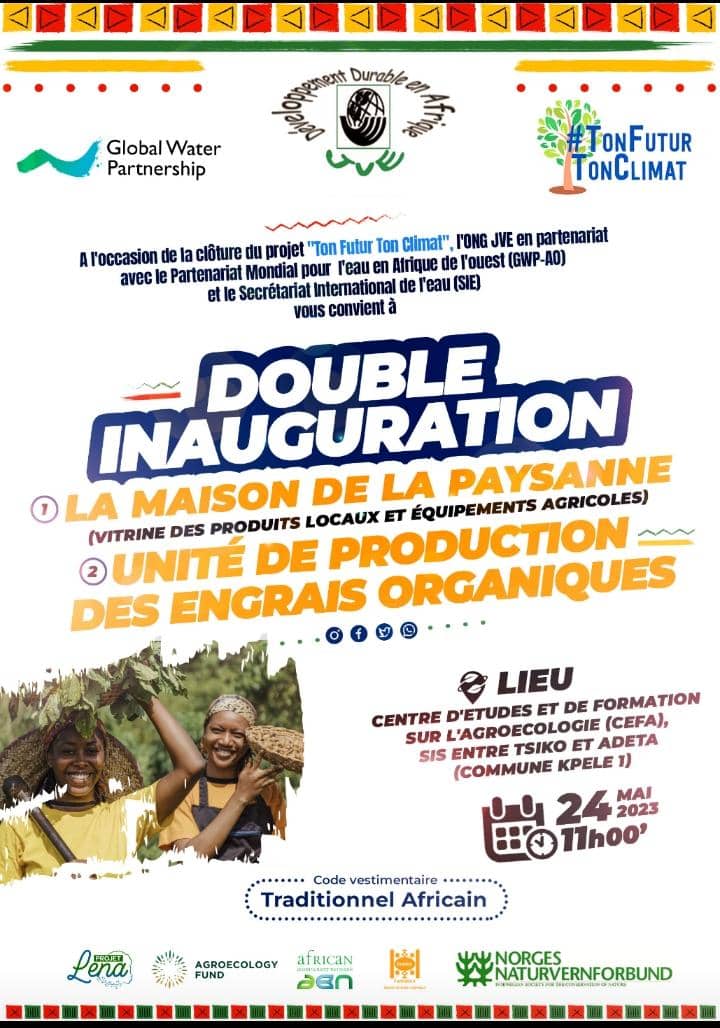ATTEGOUA (@marleyattegoua) on Twitter photo C'est aujourd'hui dans le Grand Kloto!
#Agroecologie
#CommuneVerte
<a href="/JVE_Int/">JVE International</a>
<a href="/GWPnews/">Global Water Partnership</a> C'est aujourd'hui dans le Grand Kloto!
#Agroecologie
#CommuneVerte
<a href="/JVE_Int/">JVE International</a>
<a href="/GWPnews/">Global Water Partnership</a>