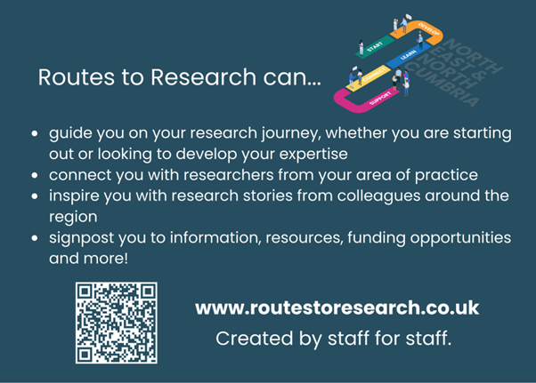 HI_NENC's tweet photo. 📢 #RoutesToResearch has launched!
Head over to the brand-new regional website aimed at getting healthcare professionals involved in research.
Discover a wealth of information to help you get started and develop your expertise ⬇️
https://t.co/mq8Rtfv8I6 #ResearchNENC https://t.co/bGUpHwtCWX
