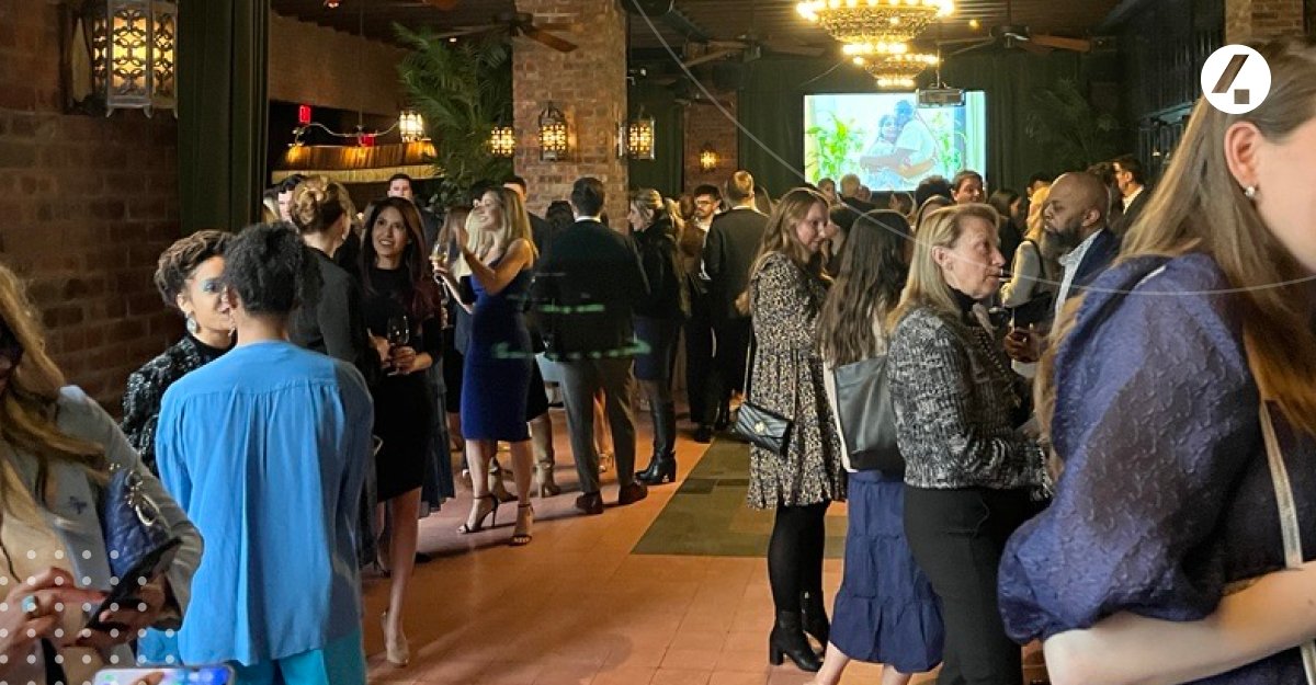 On May 3th, our US team attended #TheBlueParty, a #fundraiser hosted by the @thenyfoundling. We wore a touch of blue, the color of National Foster Care Month, to show our support for young people in foster care 💙 Thanks for having us! We loved every minute of it 😍 #charity