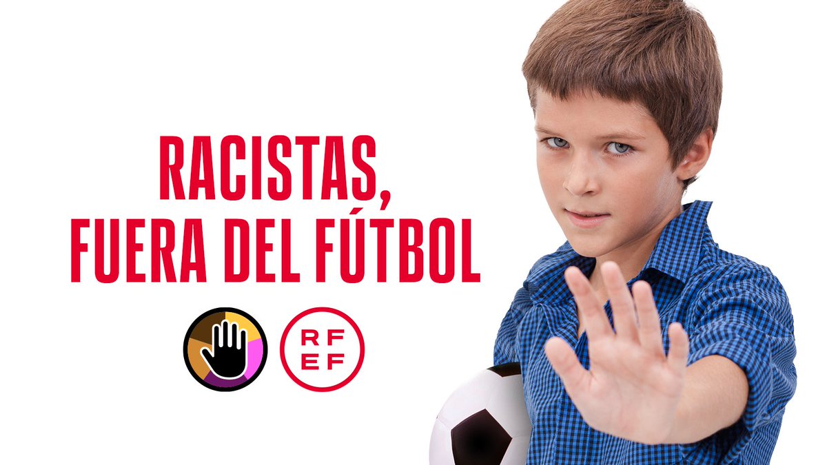 ⚽️🤝UN SOLO EQUIPO, UN SOLO GRITO:
🗣️#RacistasFueraDelFútbol 👇

La <a href="/fedriojafutbol/">Federación Riojana de Fútbol</a> y el fútbol riojano se unen a la campaña <a href="/rfef/">RFEF</a> 'Racistas, fuera del fútbol' para combatir el racismo y la discriminación en nuestro deporte.

Info ℹ️ campaña en 🔗 frfutbol.com/pnfg/NNws_ShwN…