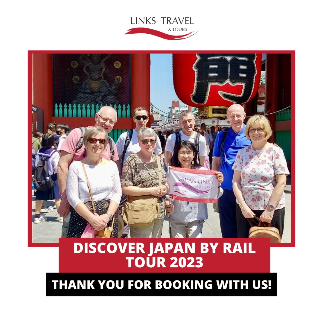 linkstravel_UK's tweet image. DISCOVER JAPAN BY RAIL TOUR 2023

Witness the magic of Japan as our guests immerse themselves in its rich culture and create unforgettable memories! 😁🇯🇵 Swipe through to see the joy on their faces as they explore vibrant cities, serene temples, and breathtaking landscapes. 📸✨