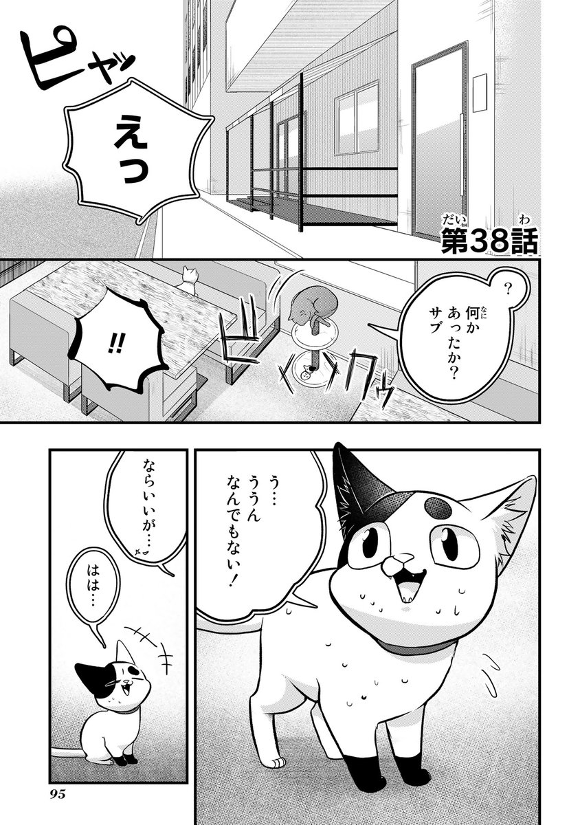 【5/25更新】
拾われ子猫と元ヤクザ/カミムラリドル
第38話
https://t.co/HNXXZnkeS0 