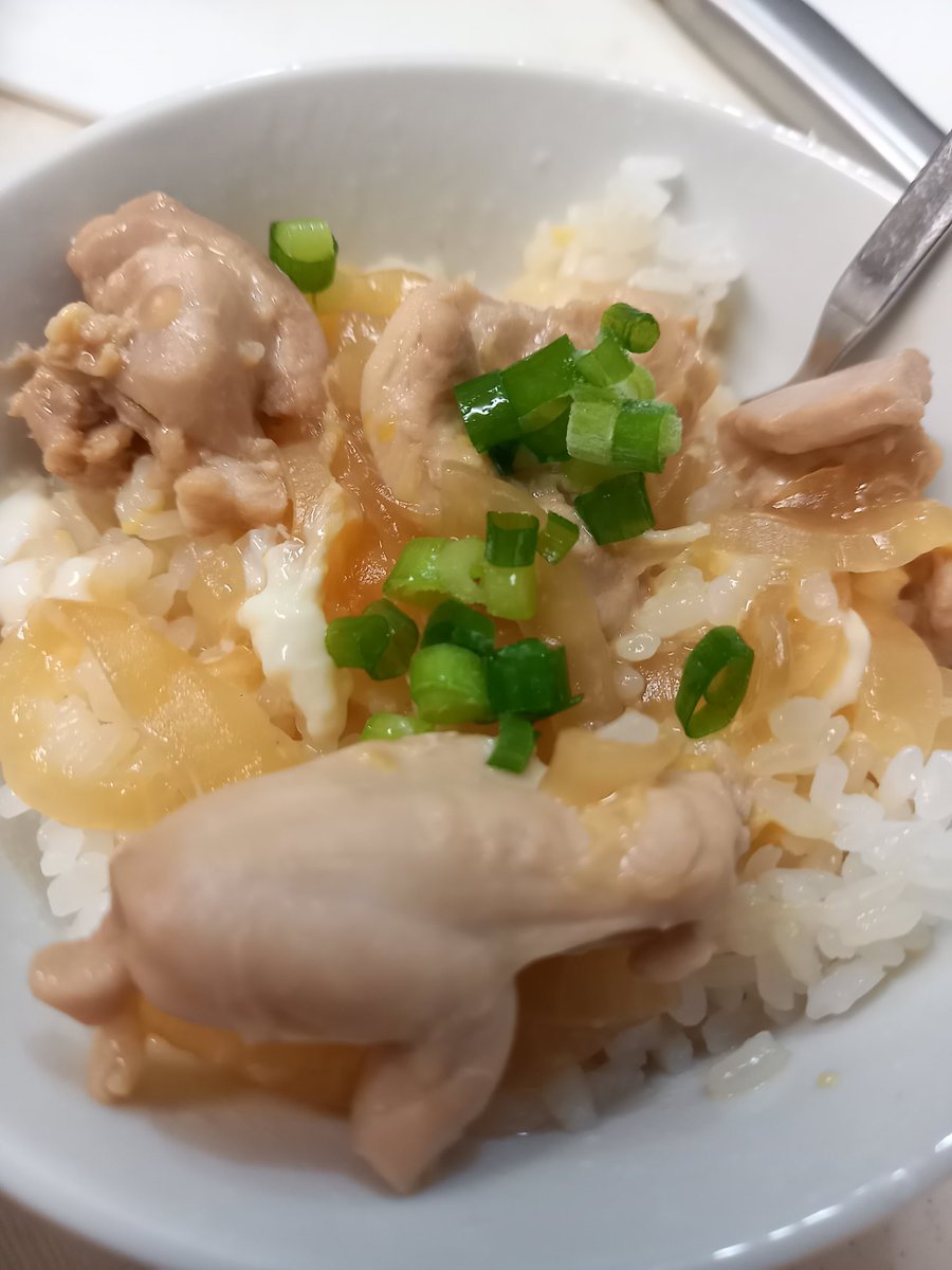 Uzu_friend's tweet photo. #感覚deお料理  #料理写真
親子丼です！とろとろにするのは難しいですね😭 https://t.co/eR3E5Y6CJy