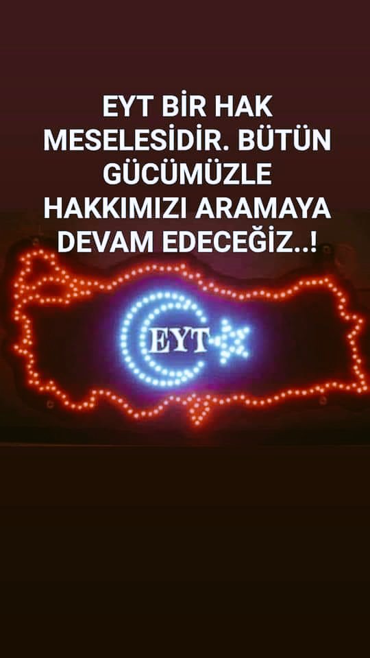 Emekçinin hakkını vermeye tövbe etmişsiniz sermayenin hizmetkarı olmuş bir siyaset
3600KISMİ VE 5000PRİM MAĞDURLARI ADALETİ BULAMİYOR <a href="/OzlemAgirmanTR/">Özlem Ağırman 🇹🇷</a> Üstelik hepsi özellikle kadınlar borç batağında terkedildi
<a href="/RTErdogan/">Recep Tayyip Erdoğan</a>
<a href="/kilicdarogluk/">Kemal Kılıçdaroğlu</a>
<a href="/ErbakanFatih/">Dr. Fatih Erbakan</a>  #İkinciTurunAnahtarı5BinKısmi