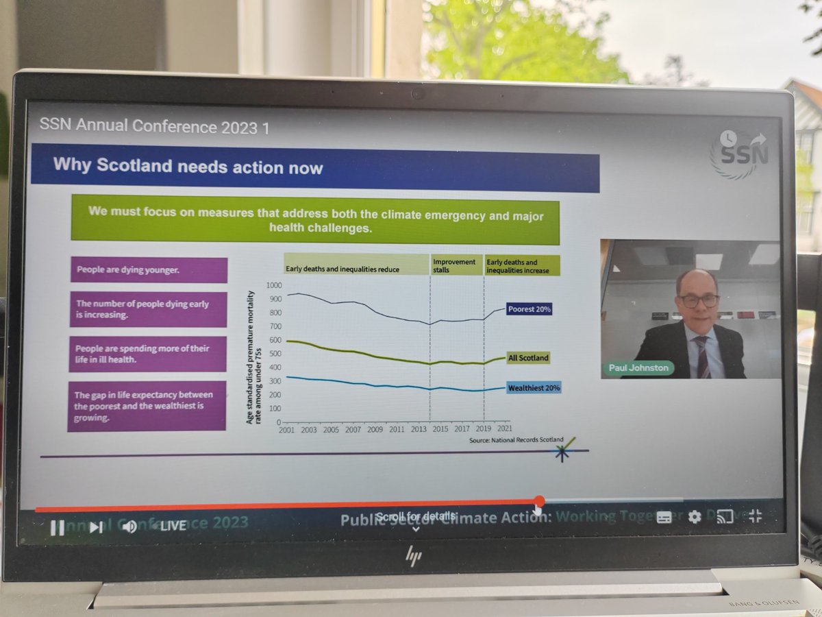 mikesalkow's tweet photo. @P_H_S_Official CEO Paul Johnston clearly outlines the leadership role and responsibilities we have to take action on climate emergency and sustainability. Climate change is a public health emergency and action on climate change goes hand in hand to support our health. https://t.co/3dmvbO8wJX