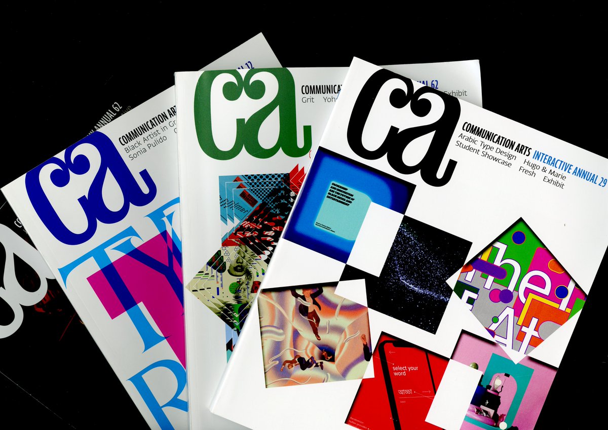 ➡️'Communication Arts' @CommArts és una revista de #disseny que tracta àmbits de les arts visuals i el #dissenygràfic com #publicitat, #illustració, #tipografia i #fotografia. 

La trobareu al nostre espai de #revistesdedisseny 🧐

#revistasdediseño #designmagazines