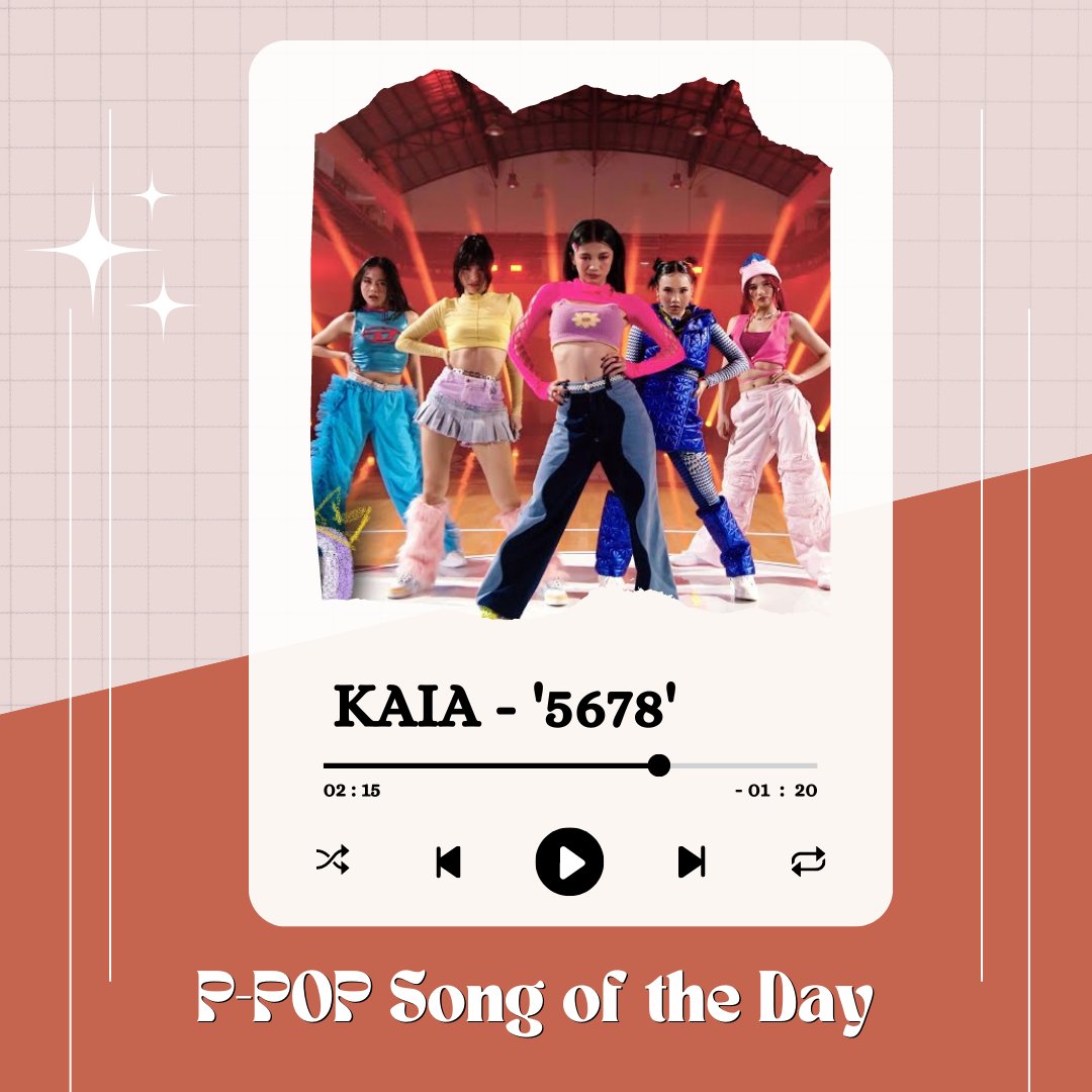 PPOP_app's tweet image. [5/24] #PPOP_APP 

𝙋-𝙋𝙊𝙋 𝙎𝙤𝙣𝙜 𝙤𝙛 𝙩𝙝𝙚 𝘿𝙖𝙮  🎶

@KAIAOfficialPH  '5678'
Released Date: 03.25.2023

Stream now 🔗 youtu.be/7_PGKzNVD4I

What's other KAIA's song is your favorite? 

#KAIA #5678byKAIA

Download the P-POP app and check out new P-POP releases!